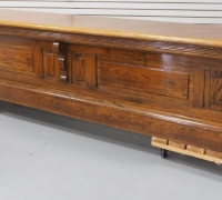 26A...sold....ANTIQUE 12 FT LONG FRONT BAR....SEE 860 TO 863