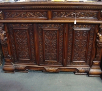 38-sold -antique-carved-figural-front-bar-short-sideboards