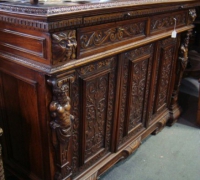 39-sold -antique-carved-figural-front-bar-short-sideboards