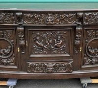 23...GOTHIC STYLE SIDEBOARD 40 X 84 X 27 D SEE 854 TO 857