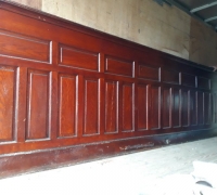 02....16 FT TO 26 FT LONG ANTIQUE FRONT BAR