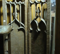 756*-sold...antique-carved-gothic-church-panels