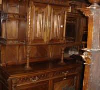 128-antique-carved-gothic-sideboard