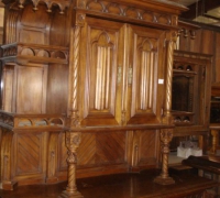 129-antique-carved-gothic-sideboard