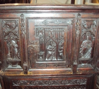 176-sold - antique-carved-gothic-cabinet