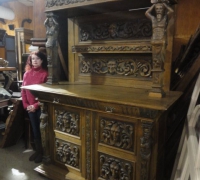 216-sold-antique-figural-carved-gothic-sideboard