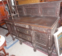 224-sold- antique-carved-gothic-sideboard