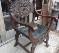 244-set-of-2-antique-carved-gothic-chairs