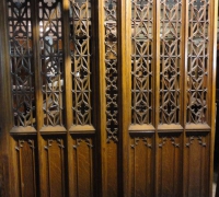 28 -1 of 10 Different Pairs of Gothic Doors - 8 ft H X 7 ft long