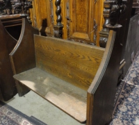 259-antique-carved-gothic-bench-2-pcs