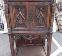 317 - sold - antique-carved-gothic-cabinet-37-12-w-x-21-d-x-58-h