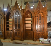 06..sold...CONFESSIONAL CONVERTED INTO BACK BAR, BOOKCASE