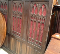 768* sold.....28ft long- Gothic Paneling X 6\' H
