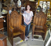 1439-sold - pair-of-antique-carved-gothic-chairs