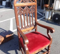 89- sold - antique-carved-gothic-chair