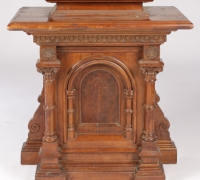 93-sold-antique-carved-gothic-pulpit