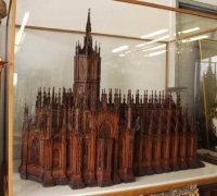 19A...1 OF THE FINEST CARVED ANTIQUE CATHEDRAL MODELS IN THE WORLD...57