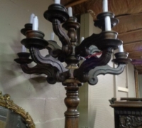 647 -sold - GIANT PR. OAK LIGHTS - 106\'\' H X 32\'\' W