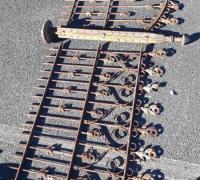 2DDD. C.-1870.62-Ft-Matching-gate-6-posts