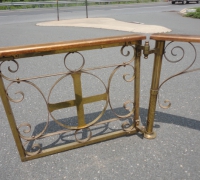 21-28-ft-brass-and-oak-railing