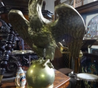 91 - brass-eagle-lectern - 61'' h x 21'' w x 19'' d - c.1880
