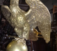 176 -brass-eagle-lectern- 61\'\' h x 21\'\' w x 19\'\' d - c.1880