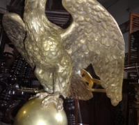 93 -brass-eagle-lectern- 61'' h x 21'' w x 19'' d - c.1880