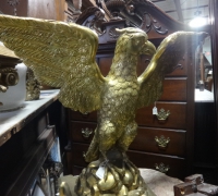 94 -brass-eagle-lectern- 61'' h x 21'' w x 19'' d - c.1880