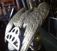 95 -brass-eagle-lectern- 61'' h x 21'' w x 19'' d - c.1880