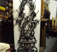 158- sold - antique-iron-hall-rack