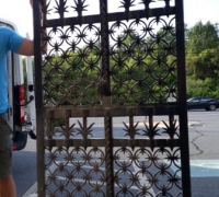 164....38.5 W X 83 H...300 LBS...FINEST DETAILING C. 1850