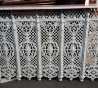 2N-16-FT-MATCHING-ANTIQUE-FRONT-BAR-C.-1880-ALL-ORIGINAL