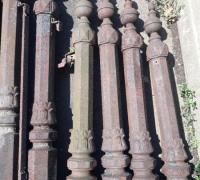 269-20-Antique-Matching-posts-61-in-h-x-6-in-wide-c-1870