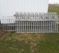 62....300 FEET OF FENCING OF EXTRA THICK 5/8