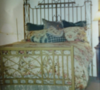 382 sold - antique-iron- gates altered into a king size bed -- MORE SIMILAR ARE AVAILABLE
