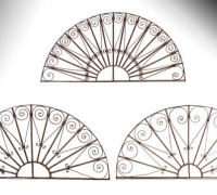 205- 3 PCS. - 57'' W X 30'' H