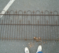 155 - ANTIQUE FENCE -94 ft. x 38'' h