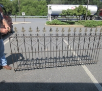 3AAA....45 FT. X 46 IRON FENCING...SEE ADD. PHOTOS 380 &amp; 381
