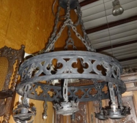 09-1 OF 3 GOTHIC LIGHTS - 32'' W X 52'' H