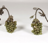 222- sold -pair-of-antique-grape-and-vine-lights