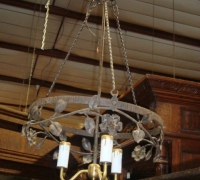 44-set-of-5-antique-hand-cut-french-iron-lights-with-vines-of-roses-and-leaves-finest-detail