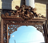 033-antique-angel-carved-mirror