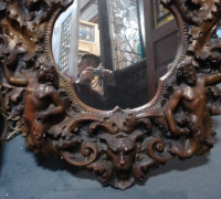 60-antique-cherub-carved-mirror