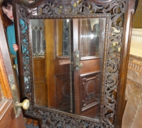 075- sold - antique-carved-mirror