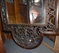 98- sold - antique-carved-mirror