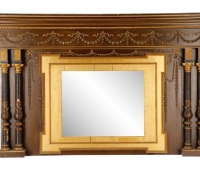 15...109 INCHES WIDE X 66 INCHES HIGH OVERMANTLE MIRROR