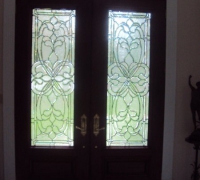 241-pair-of-new-beveled-glass-doors-with-transom-installed