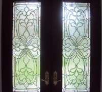 242-pair-of-new-beveled-glass-doors-with-transom-installed