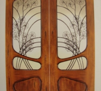 43-pair-of-new-iron-and-wood-doors