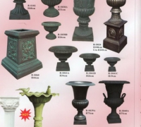 16-new-iron-urns-and-new-iron-birdbath